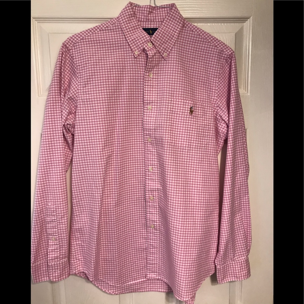 Men’s RALPH LAUREN Med long sleeve shirt. EUC